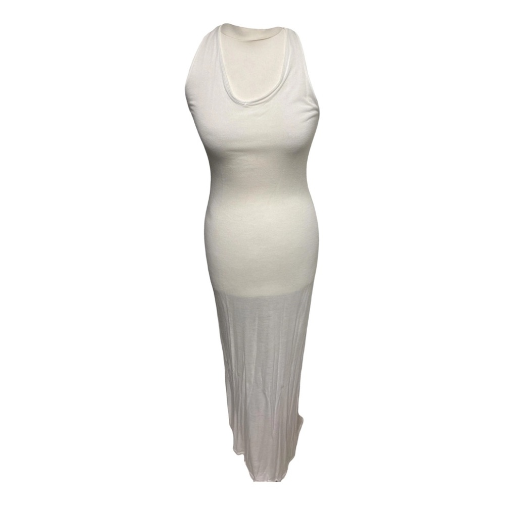 James Perse White Maxi Dress